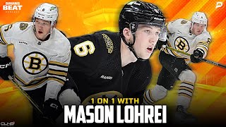 Mason Lohrei Interview The Offseason Adjusting to the NHL Life and What He’s Learned [upl. by Alis]