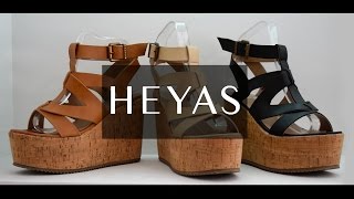 HEYAS ANTICIPO DE LA COLECCION PRIMAVERA  VERANO 2017 [upl. by Hardigg885]