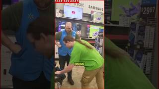 Quit Walmart Like This Guy legend walmart funny shorts viralvideo story [upl. by Niltiak401]