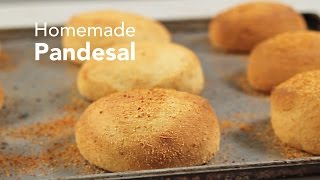 Homemade Pandesal Recipe  Yummy Ph [upl. by Laeira]