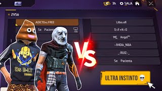 Adicto al free y Se Paciente VS 6 Jugadores 🔥 activamos el ultra instinto [upl. by Inacana567]