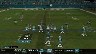 Jets vs Dolphins S1P1 MML [upl. by Nahtanoy]