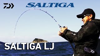 SALTIGA LJ  Premium Light Jigging Rod  DAIWA [upl. by Asamot]