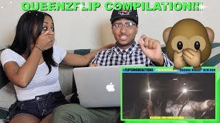 Couple Reacts  quotQueenzflip  Flip Songs Reaction Compilationquot Reaction [upl. by Ulland]