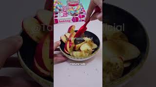 🍎🤩 MAÇÃ NA AIRFRYER receitasdeminuto receitadacamila maçã sobremesa airfryer [upl. by Oirevas]