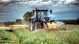 How To Operate  New Holland 30 512 amp 530 Mega Cutter [upl. by Annaliese]