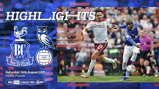 📹 HIGHLIGHTS  Bradford City 2 Oldham Athletic 1 [upl. by Leuqar297]