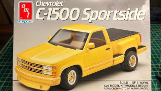 Digging thru Louie’s vault 8 Full build of the vintage 1990 Chevrolet 1500 Sportside by AMT [upl. by Boone]