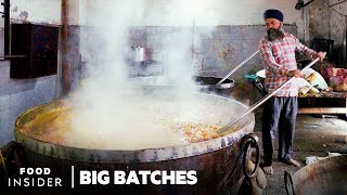 How The Worlds Largest Community Kitchen Feeds 100000 Daily At Golden Temple India  Big Batches [upl. by Mina291]