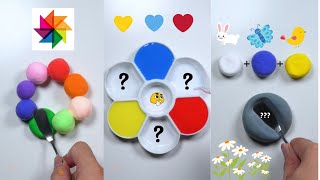 Watch the Magic of Color Mixing Surprising Combinations🌸 [upl. by Scharf]