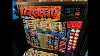 Graffiti Gokkast Barcrest 1991 Dutch Slot Machine [upl. by Xerxes]