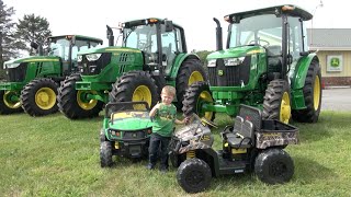 LITTLE BOY LOVES JOHN DEERE TRACTOR COMPANY [upl. by Nagy92]