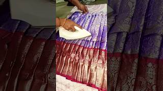 lehenga pleats ironing pleatsironing shorts easytrick cuttingandstitching tailorslife [upl. by Denby166]