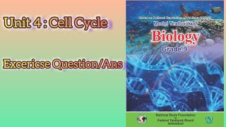 Biology 9 Chapter 4 Cell cycle complete solution New NBF BOOK 2024  federal board [upl. by Aket]