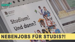 Nebenjobs für Studis  Campus TV Uni Bielefeld [upl. by Nnylrebma]