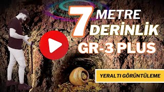 7 Metre Derinlik   Groundtech GR3 PLUS Yer Altı Görüntüleme Cihazı define yeraltı dedektör [upl. by Laise]