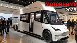 2025 TESLA Motorhome Project Unveiling 3 MindBlowing Features and First Look [upl. by Sletten]