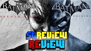 Batman Arkham City amp Origins  Review  Hebrew  באטמן ארקהם סיטי amp אוריגינס  ביקורת [upl. by Lanos]