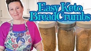 The Best KETO Breadcrumbs EVER  NO ONE WOULD KNOW THEY ARE KETO shorts [upl. by Toddy]