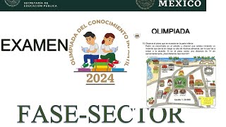 Olimpiada del conocimiento infantil 2024 Fase sector [upl. by Arley]