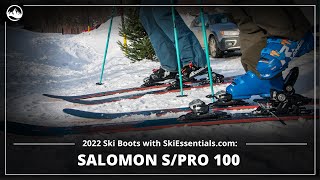 2019 Salomon X Pro 100 Ski Boot Review [upl. by Maurita]