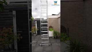 Mobile scaffolding tower foldable 5m scaffolding constructionequipment toolreview scaffold [upl. by Yrohcaz]