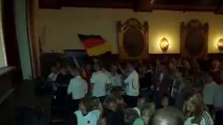 FußballWM Halbfinale Fanfeier Augustinerkeller München [upl. by Hrutkay197]