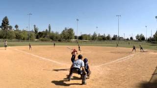 Haley 12U Softball Action [upl. by Erdreid281]