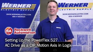 Setting Up the Rockwell Automation Powerflex 527 AC Drive as a CIP Motion Axis in Logix [upl. by Halimeda]