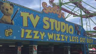 Brean Theme Park overview including rides Showing Sooty Museum and Walkthrough 2018 [upl. by Gallard]