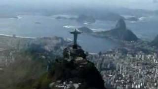 Flying arround Cristo Redentor and Rio de Janeiro [upl. by Peggir40]