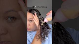 DO THIS MONTHLY FOR HEALTHY CURLS proteintreatment [upl. by Akino]