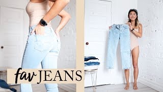 BEST JEANS COLLECTION Try On  Levis J Brand Paige [upl. by Wengert]