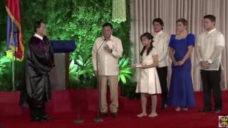 Duterte takes oath as PHs 16th President [upl. by Eillor]