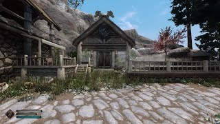 Fellkreath Cottage  Skyrim Special Edition home mod [upl. by Rustie]