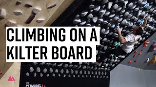 How to Climb On a Kilter Board with Pro Alex Waterhouse [upl. by Astrea87]