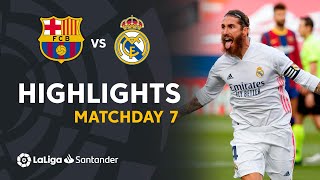 Highlights FC Barcelona vs Real Madrid 13 [upl. by Blondell342]