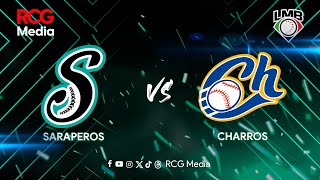 Segundo juego Saraperos de Saltillo VS Charros  19 de junio 2024 [upl. by Van]