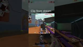 Clip from stream valorant valorantplaysoftheday valorantclips [upl. by Medlin]