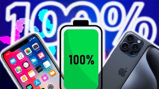 Como cuidar la Condición de la Batería en mi iPhone para que NO baje del 100 [upl. by Healey793]