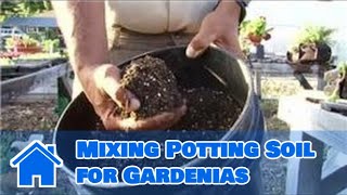 Gardening Tips  Mixing Potting Soil for Gardenias [upl. by Tzong]