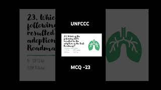 Test your knowledge on UNFCCC  MCQ  23  climate change quiz UNFCCC UPSC prep [upl. by Zsamot]