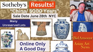 Sothebys Results quotChina 5000Yearsquot Online Auction Results New York [upl. by Ches]