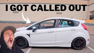 MY HYBRID TURBO FIESTA ST GOT CALLED OUT TO RACE [upl. by Nyladnohr632]