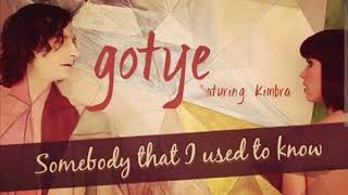 Gotye  Somebody That I Used To Know ft Kimbra [upl. by Aymahs579]