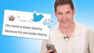 Adam DeVine Reads Thirst Tweets [upl. by Farny]