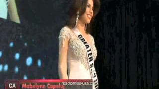 Mabelynn Capeluj Miss California USA 2013  Highlights [upl. by Boys135]