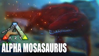 ARK Survival Evolved  Alpha Mosasaurus [upl. by Maure]