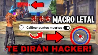 😱ACTIVA ESTO LA MEJOR MACRO para DAR TODO ROJO en FREEFIRE 2024 COMO ACTIVAR MACRO HEADSHOT [upl. by Adnor]