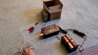 powering an AC Federal Signal 350 Vibratone horn from batteries [upl. by Cherri]